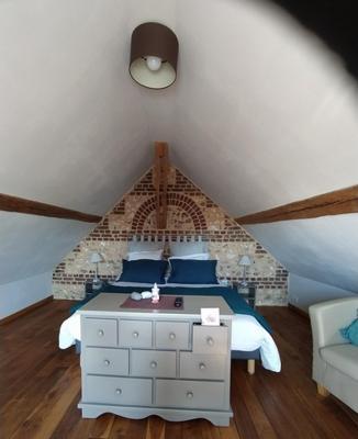 Eco-Gite La Chambre Du Vanneur Mentheville Bagian luar foto